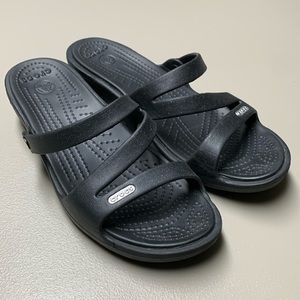 Crocs wedge sandal. Women’s size 8 W